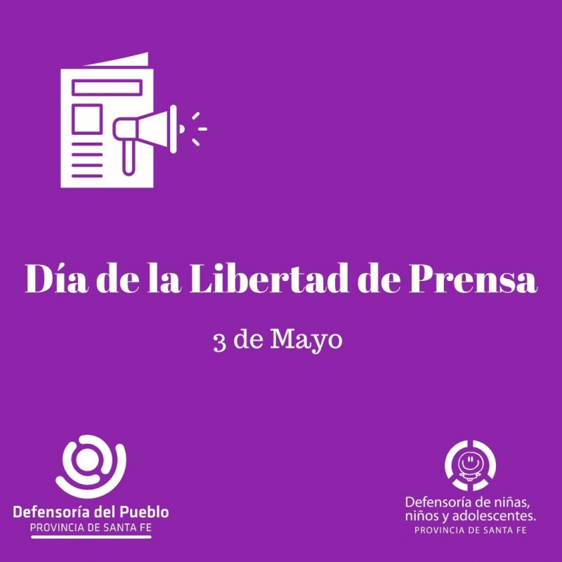 3 de Mayo: Día de la Libertad de Prensa
